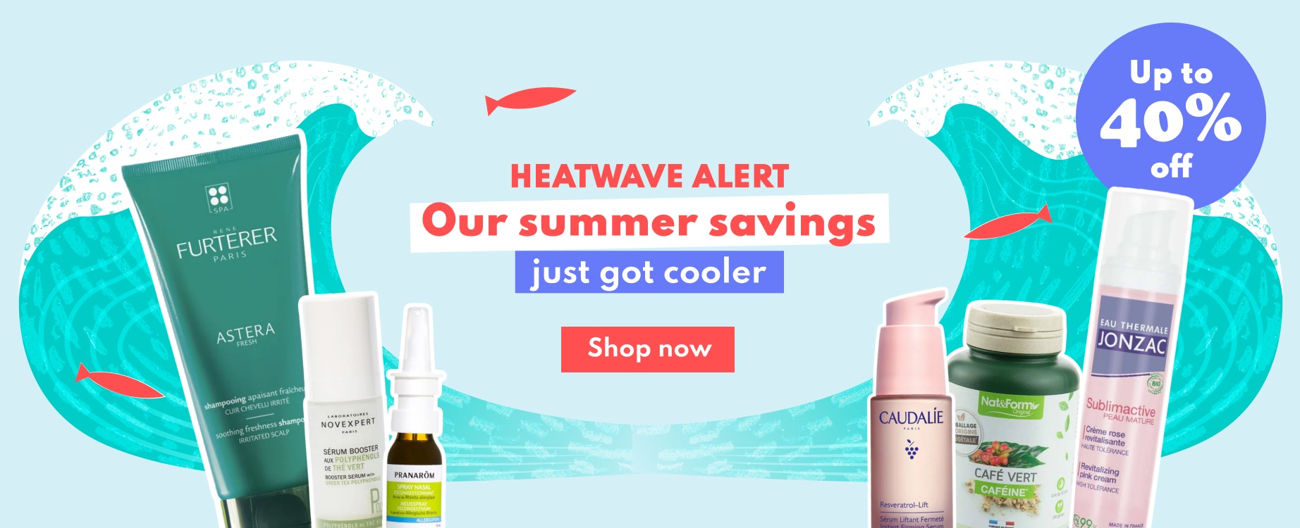 Find out more about our summer savings: up to 40% off