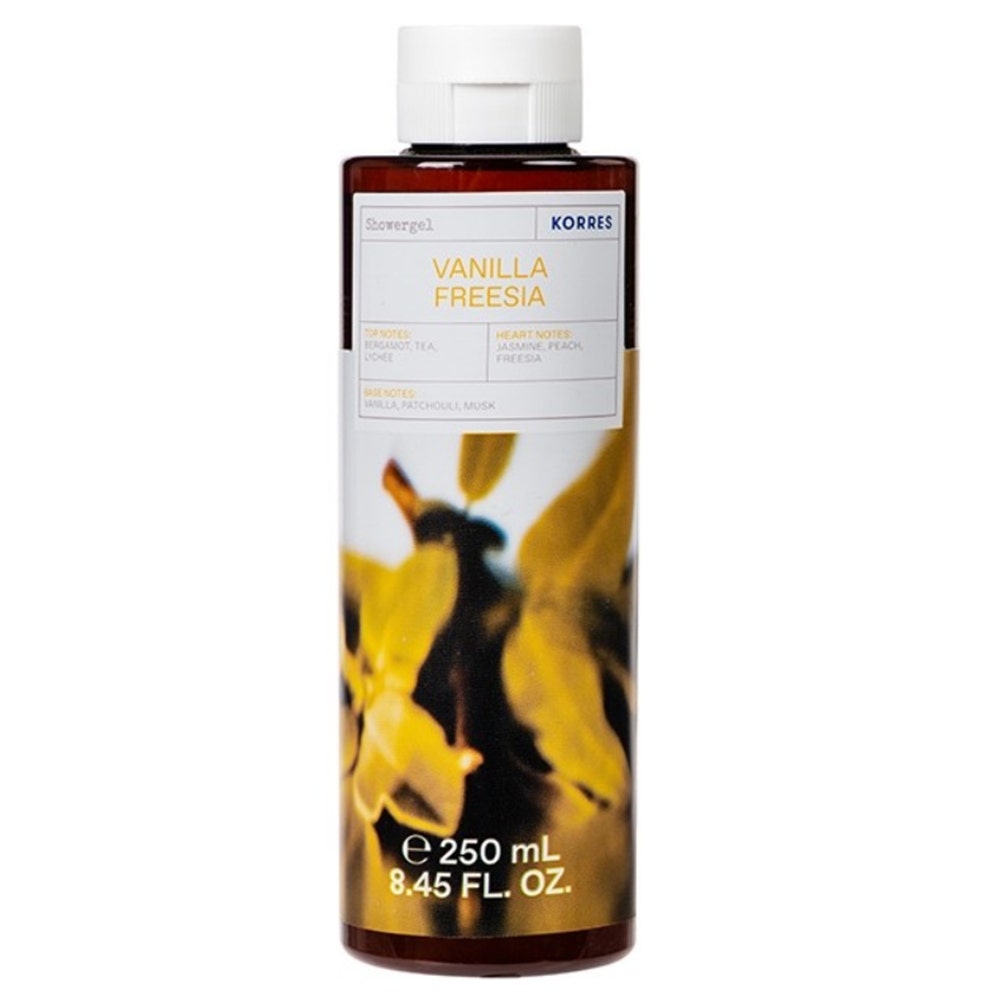 Korres Vanilla Freesia Shower Gel 250ml