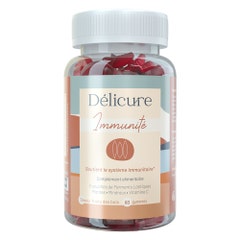 Delicure Immunity Forest fruit flavour x 60 Gummies