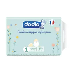 Dodie Ecological and French nappies Size 1 x56