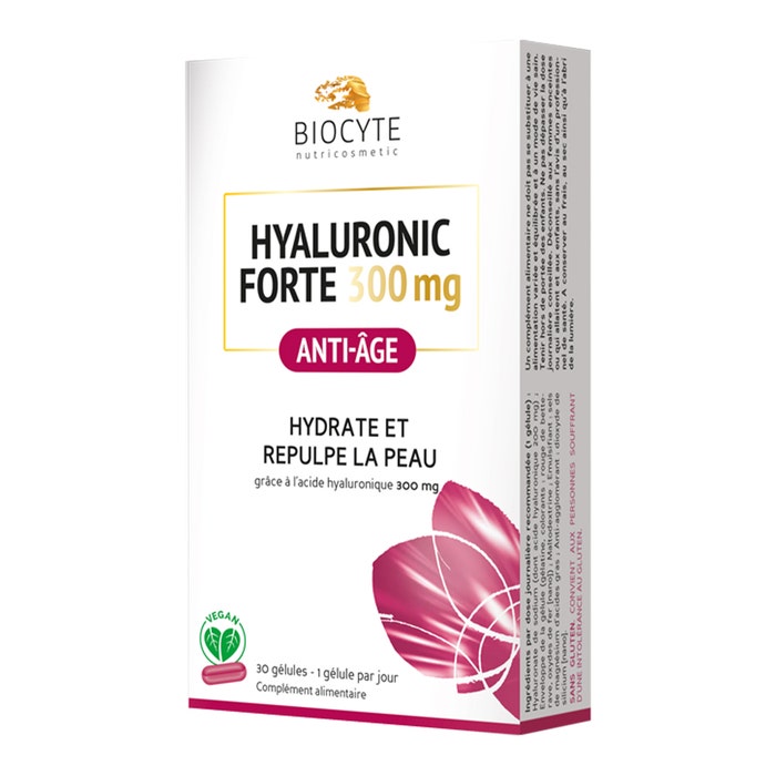 Biocyte Hyaluronic Forte Full Spectrum Pack X 90 Capsules 3x30 Gélules