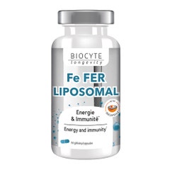 Biocyte Fe Iron Liposome 30 Capsules Fatigue