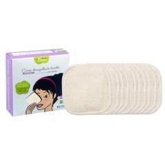 Les Tendances D'Emma Washable Cleansing Pads Bamboo (refills) X10
