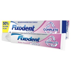 Fixodent Pro Pro Complete Fixative Cream For Dentures Comfort Care Soin confort 70.5g