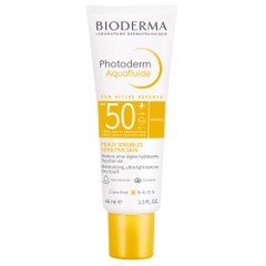 Bioderma Photoderm Aqua Fluid Spf50+ Peaux sensibles 40ml