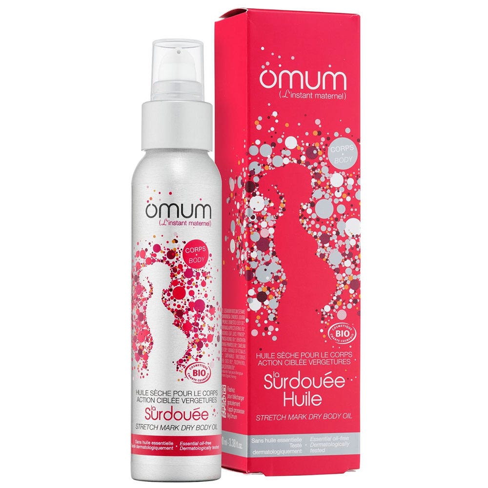Omum La Surdouee 9 Dry Oil Stretch Marks Complex Aux 9 Huiles Seches Bio 100ml