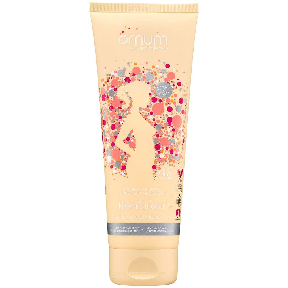 Omum Le Bienfaiteur Organic Moisturising Concentrated Body Milk 200ml