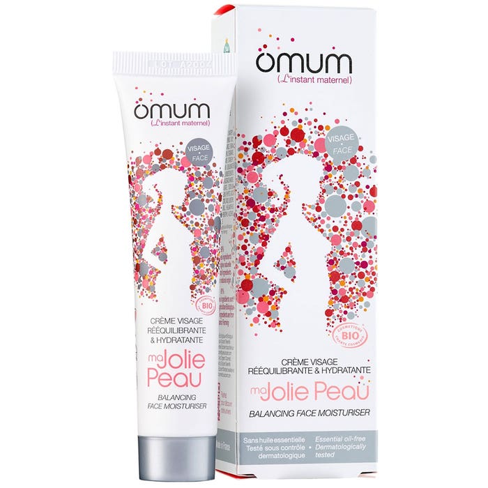 Ma Jolie Peau Moisturising And Rebalancing Organic Face Cream 40ml Omum