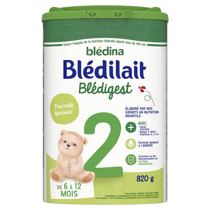 Bledilait Premium 2 Baby Powdered Milk 800g Blédina