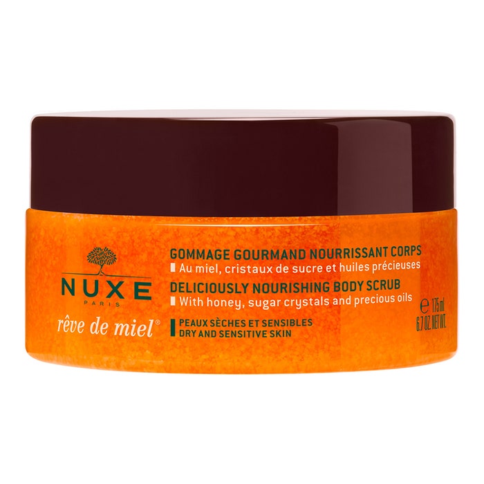 Nuxe Reve De Miel Nourishing Body Scrub Sensitive And Dry Skin 175ml
