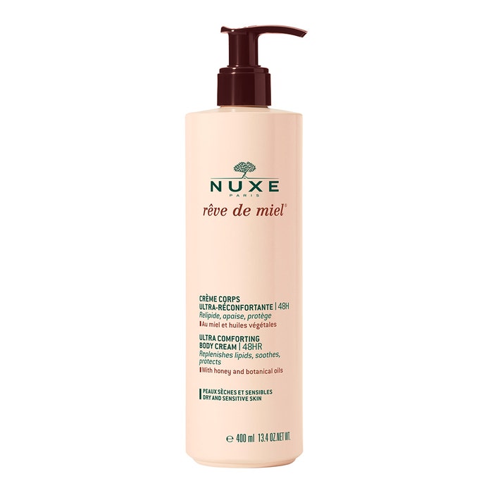 Nuxe Reve De Miel Ultra Comforting Body Cream Peaux Seches Et Sensibles 400ml