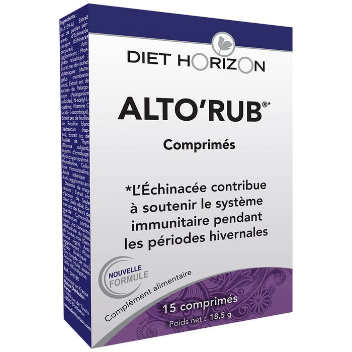 Alto'rub X 15 Tablets Diet Horizon