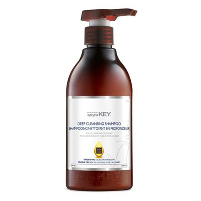 Deep cleansing shampoo 500 ml oily hair and scalps Saryna Key
