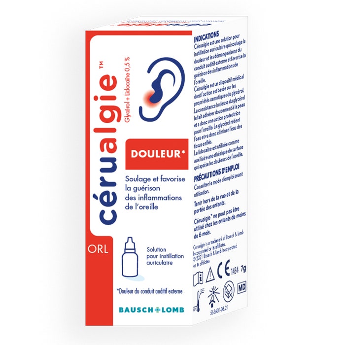 Cerualgie Ear Hygiene 7g Bausch&Lomb