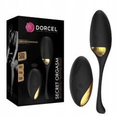 Marc Dorcel Black and gold vibrating egg Secret orgasm
