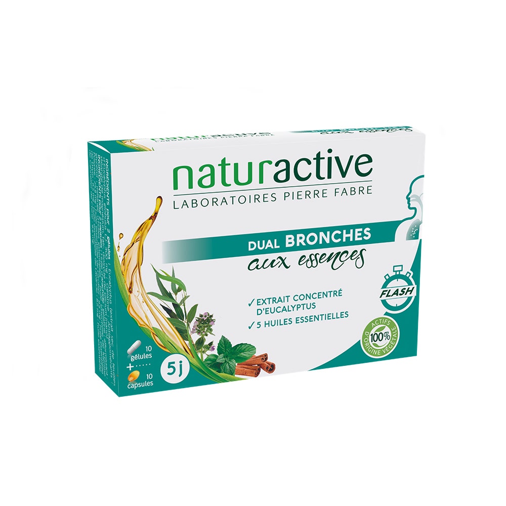 Naturactive Dual Bronchus 10 capsules + 10 capsules