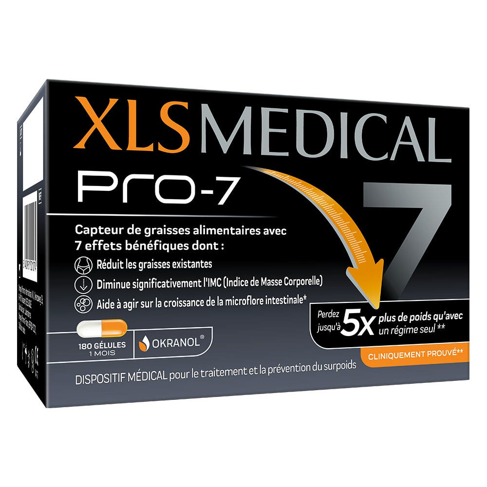 Xl-S Medical Pro 7 - Help with weight loss Medical x180 capsules