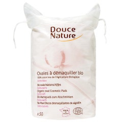 Douce Nature Organic make-up remover ovals x50