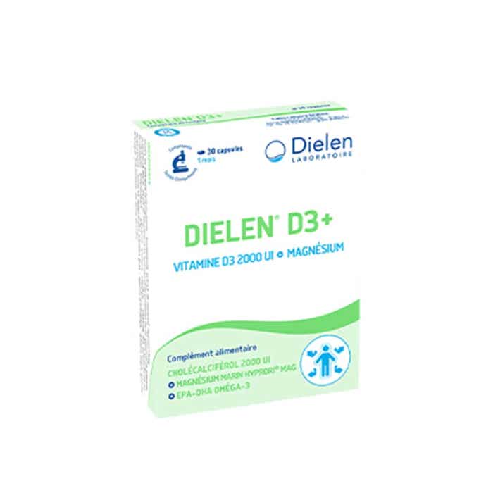 Dielen Vitamin D3 2000ui + Magnesium 30 capsules