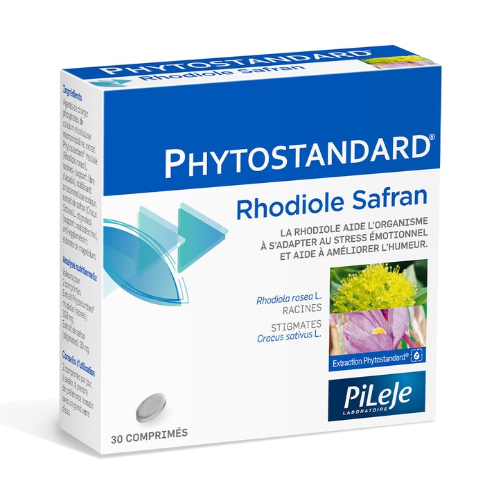Phytostandard Rhodiola & Saffron X 30 Tablets Phytostandard Pileje