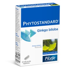 Pileje Phytostandard Ginkgo Bioes 20 capsules