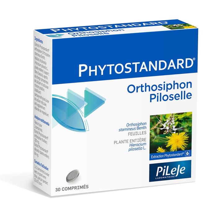 Pileje Phytostandard Phytostandard Orthosiphon And Mouse Ear Hawkweed X 30 Tablets 30 comprimés