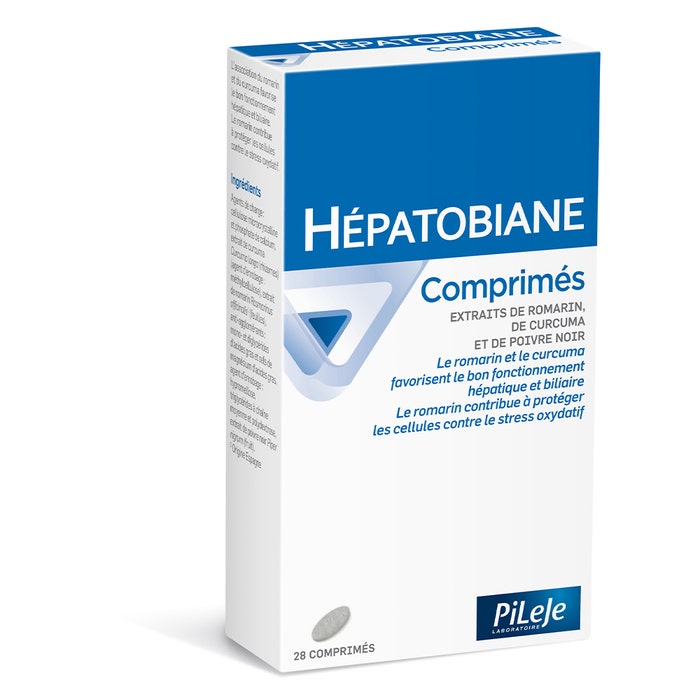 Pileje Hepatobiane Hepatobiane 28 Tablets Liver 28 comprimés
