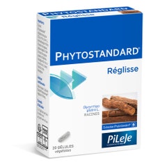 Pileje Phytostandard Phytostandard Reglisse Bio 20 Gelules 20 gélules