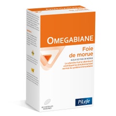 Pileje Omegabiane Omegabiane Cod Liver X 80 Capsules 80 capsules