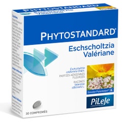 Pileje Phytostandard Phystostandard Eschscholtzia And Valerian X 30 Tablets 30 Comprimés