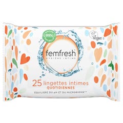 Femfresh Daily use Intime Wipes 25 units
