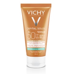 Vichy Capital Soleil Bb Tinted Dry Touch Face Fluid Spf50 50ml