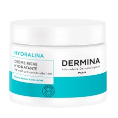 Dermina Hydralina Rich Moisturising Cream Very Dry Skins 50 ml