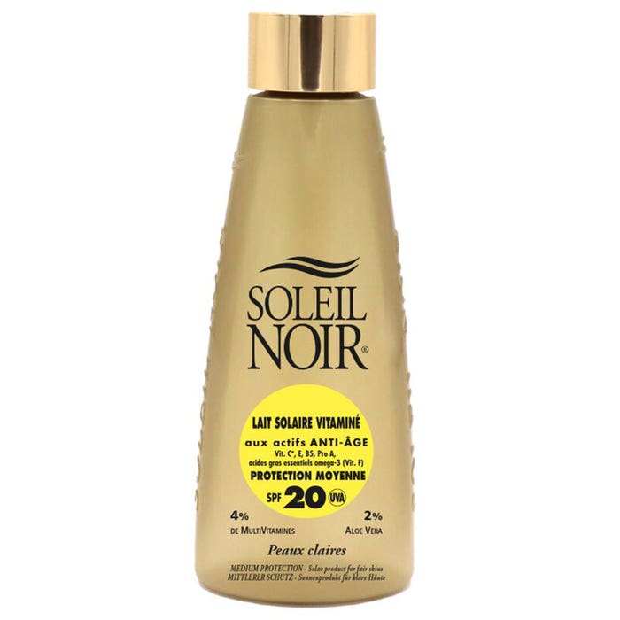 Soleil Noir N°8 Vitamined Care Spf20 150 ml