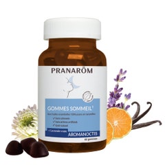 Pranarôm Aromanoctis Sleeping gums with essential oils 60 gummies