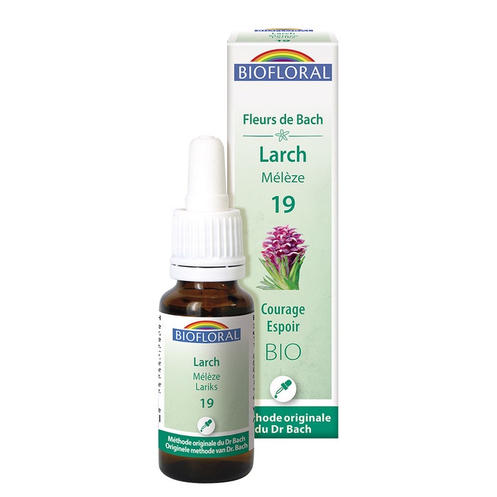 Biofloral Bach Flowers N°19 Larch - Courage Hope 20ml