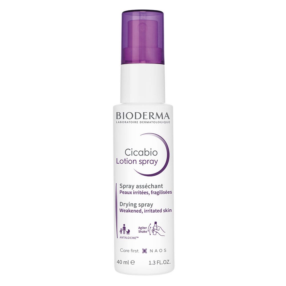 Bioderma Cicabio Lotion Spray Reparateur Cicabio Peaux Abimees Et Irritees Bioderma Peaux abîmées 40ml