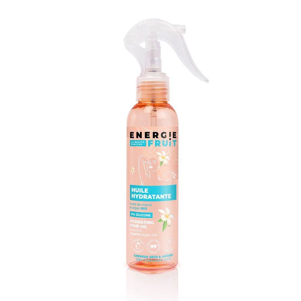 Energie Fruit Monoi Capillary Oil &amp; Organic Argan Oil Damaged Hair 150ml