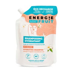 Energie Fruit Eco refill Shampoo without sulphates Organic Monoi &amp; Macadamia Oil Dry &amp; Damaged Hair 500ml