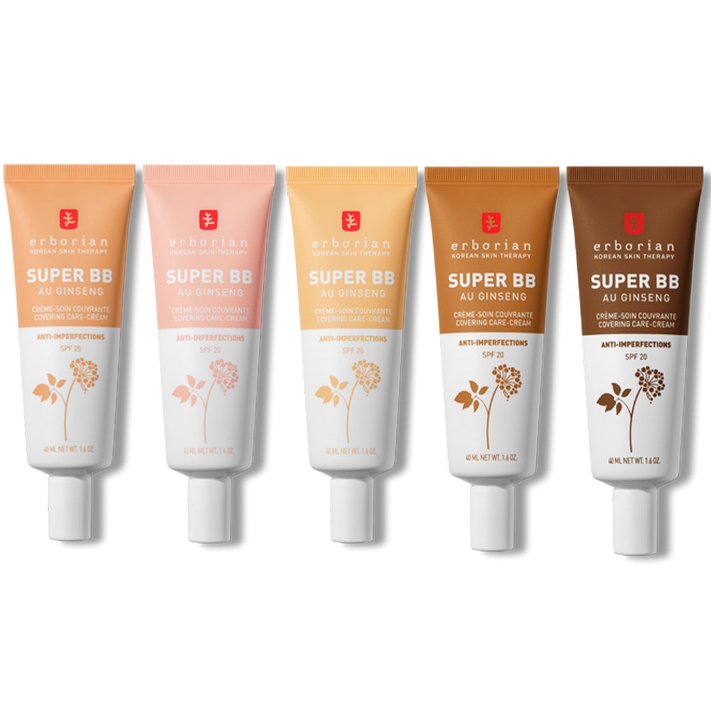 Erborian Super BB - Crème hydratante teintée Anti-imperfections 40 ml