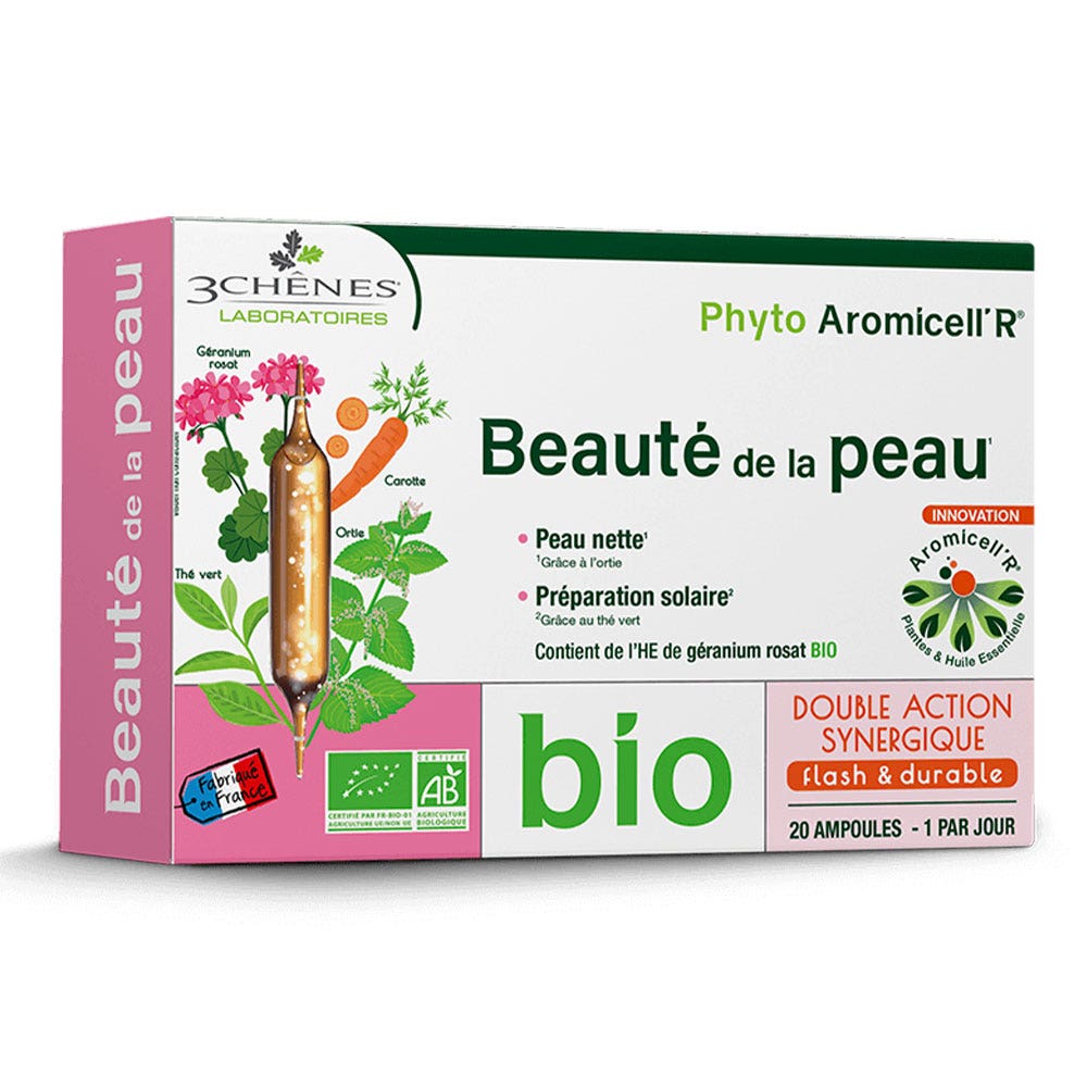 3 Chênes Organic Skin Beauty x20 ampoules