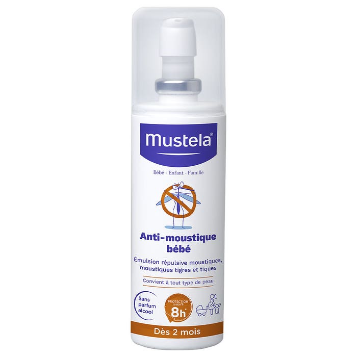Mosquito repellent from 2 months+ Mustela
