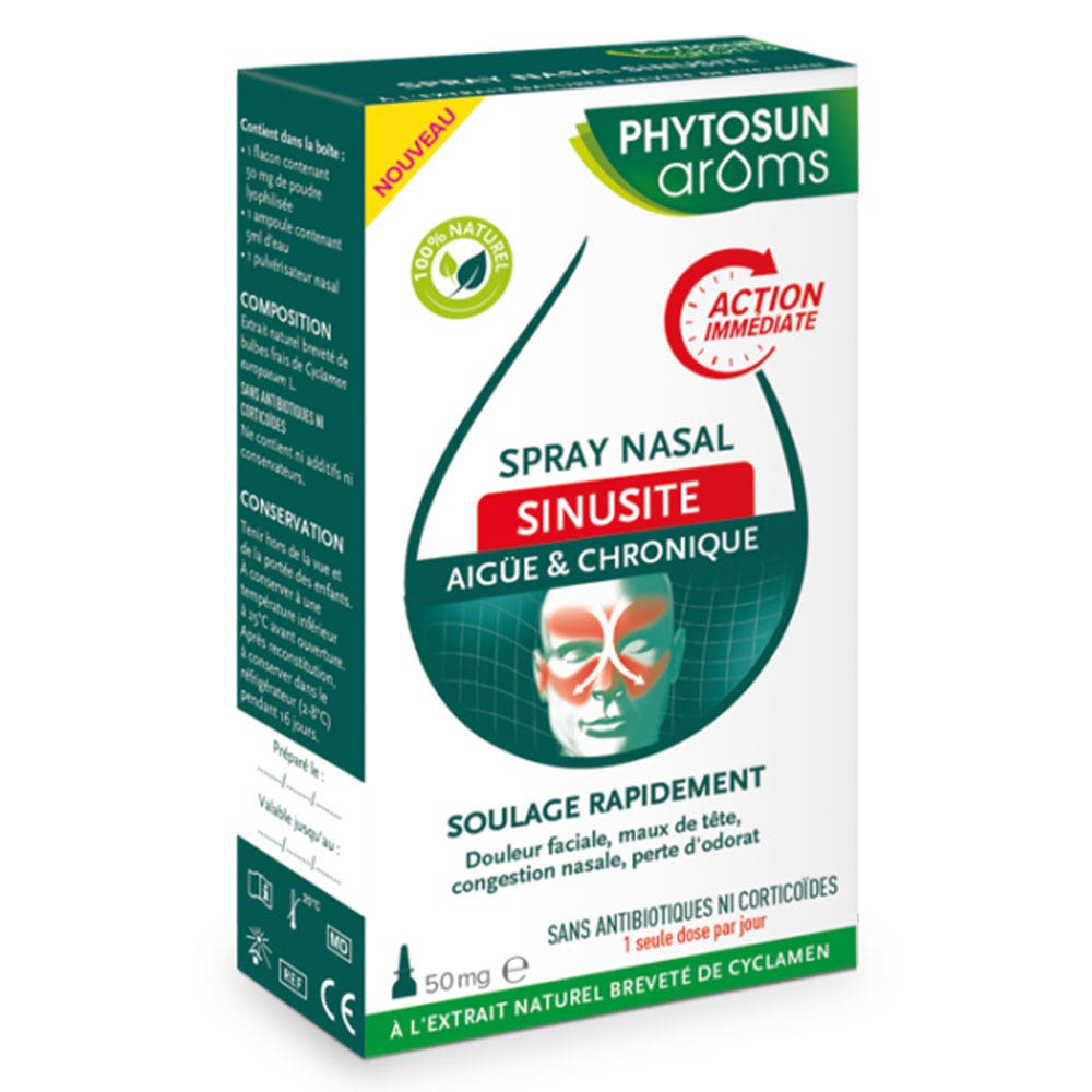 Phytosun Aroms Sinusitis nasal spray 50mg Easypara