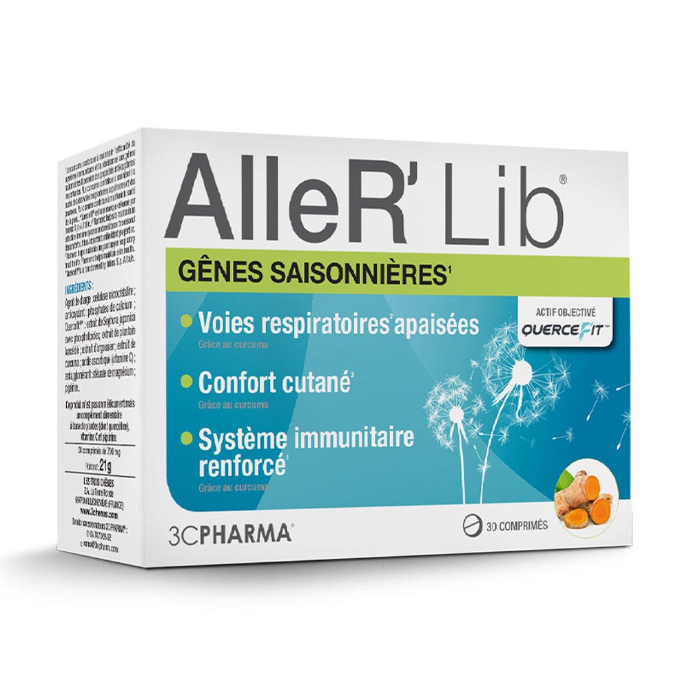 3C Pharma AlleR'Lib x30 tablets