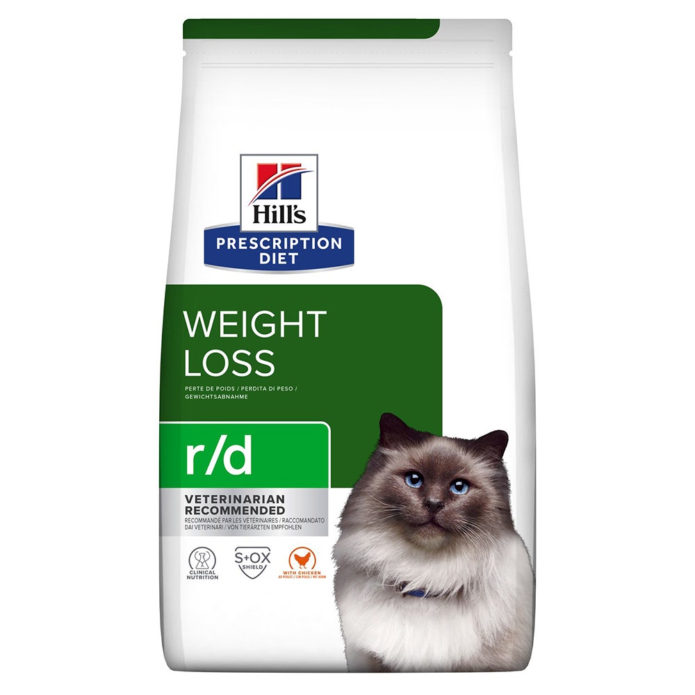 Hills Cat food Weight Loss R/d Les Poulettes 3 kg