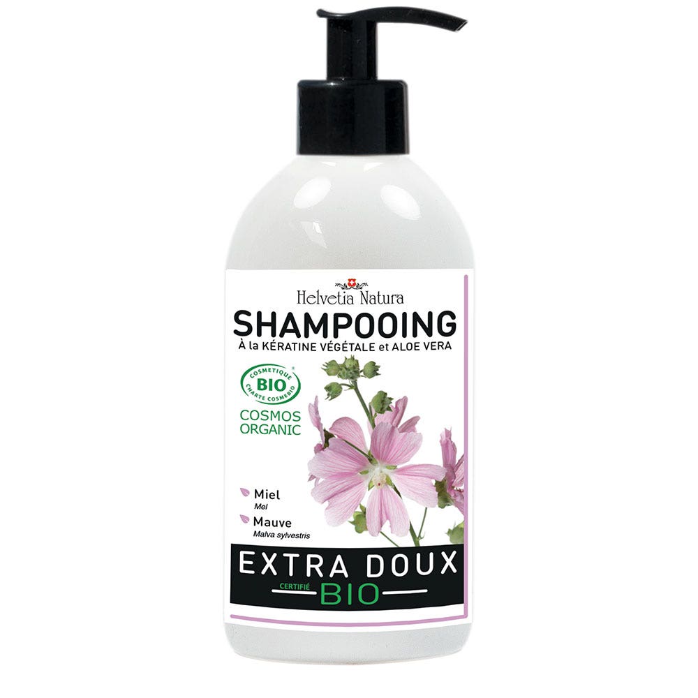 Natessance Extra-Soft Shampoo Mit Kokosnuss & Pflanzlichem Keratin – Für Glanz, 250 Ml