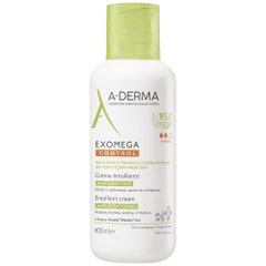 A-Derma Exomega Control Anti Scratching Emollient Cream Dry skin prone to atopic eczema 400ml