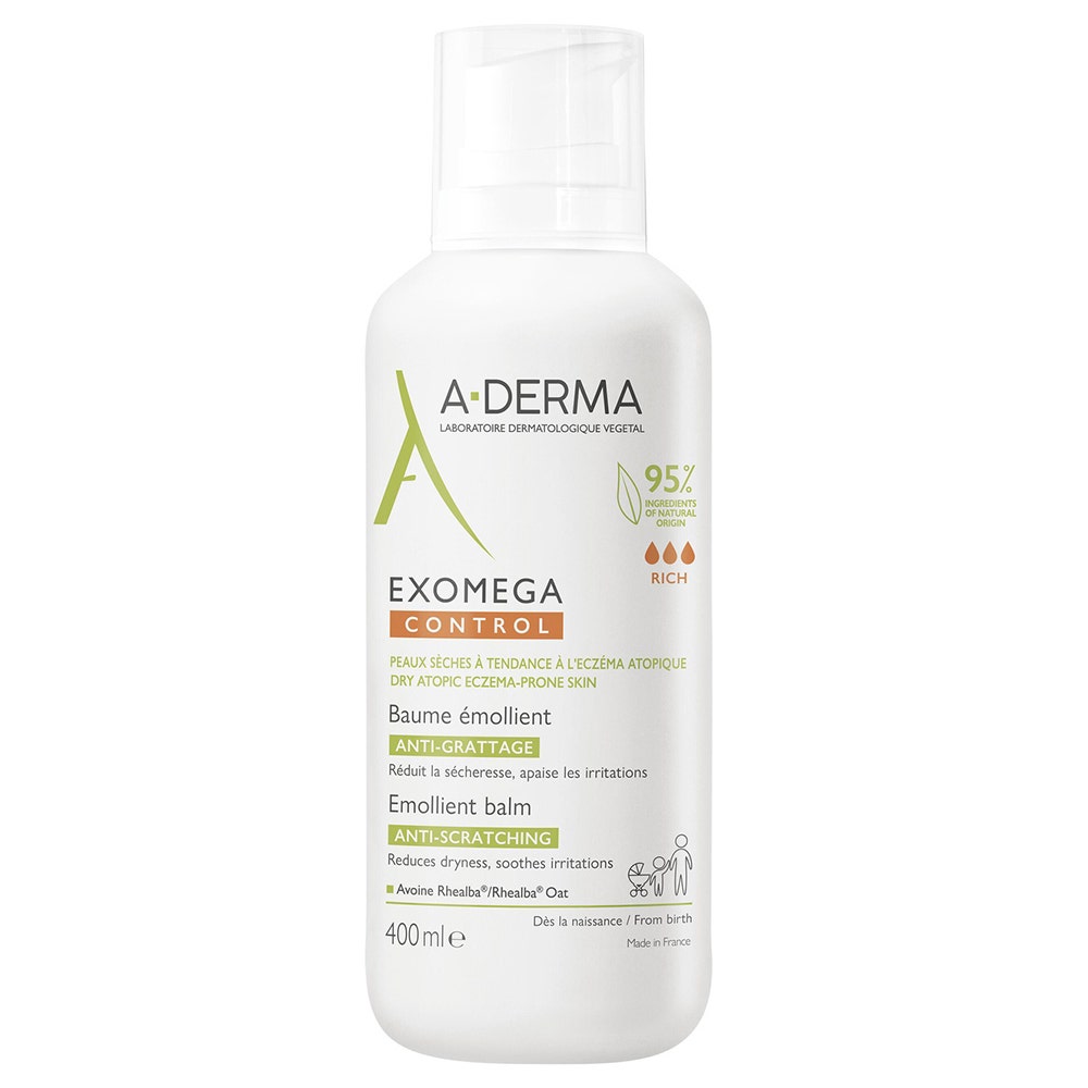 A-Derma Exomega Control Emollient Balm anti Scratching 400ml