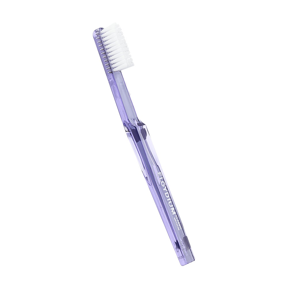 Elgydium Basic Zahnbürste Medium – Mit Ergonomischem Griff & Abgerundeten Borsten