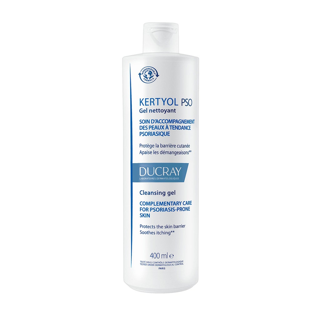 Ducray Kertyol P.S.O Ultra-rich Cleansing Gel Peaux Psoriasiques 400ml